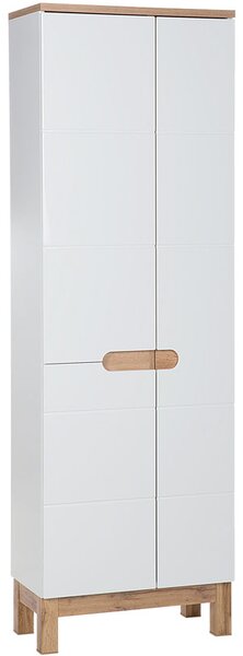 Kúpeľňová vysoká skrinka BALI WHITE 2D 60 cm