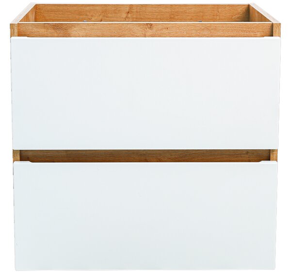 Kúpeľňová skrinka pod umývadlo MONAKO WHITE OAK 2S