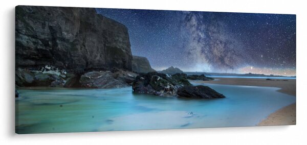 Obraz pláže (120x50 cm)