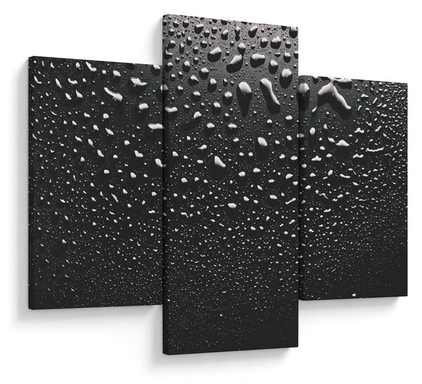 Obraz kvapiek vody (90x60 cm)