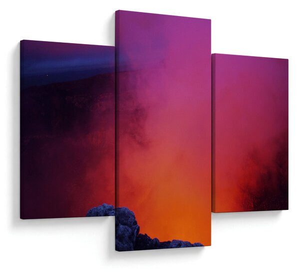 Obraz - sopka (90x60 cm)