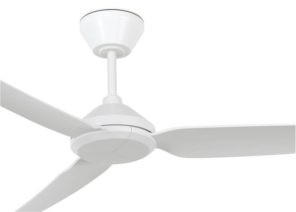 Stropný ventilátor Beacon Polis, biely, DC, tichý, Ø 137 cm, IP55, Biela / opálová, Obývacia izba / jedáleň, Plast, Moderný