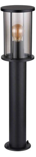 Podstavné svetlo Gracey, výška 60 cm, čierna farba, nerezová oceľ, IP54