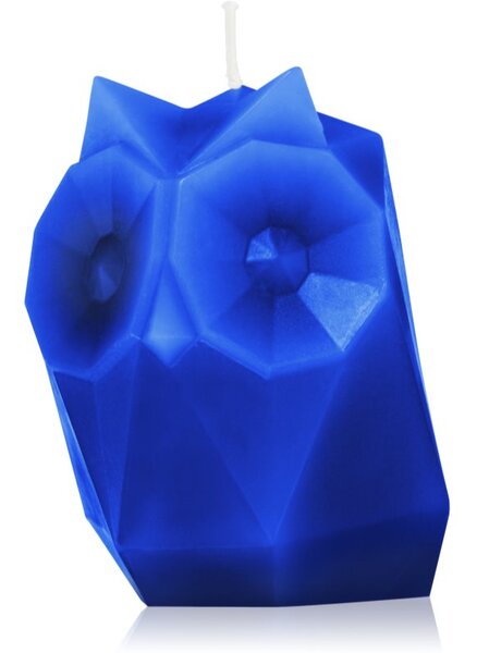 54 Celsius PyroPet UGLA (Owl) dekoratívna sviečka I. Electric Blue 11 cm