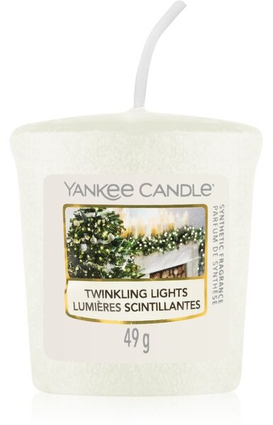 Yankee Candle Twinkling Lights votívna sviečka 49 g