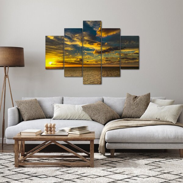 Západ slnka na mori (150x105 cm)