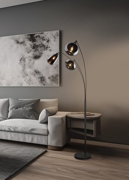 Trio T417000332 stojacia lampa LUMINA E14