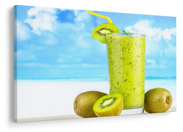 Obraz - kiwi smoothie (90x60 cm)