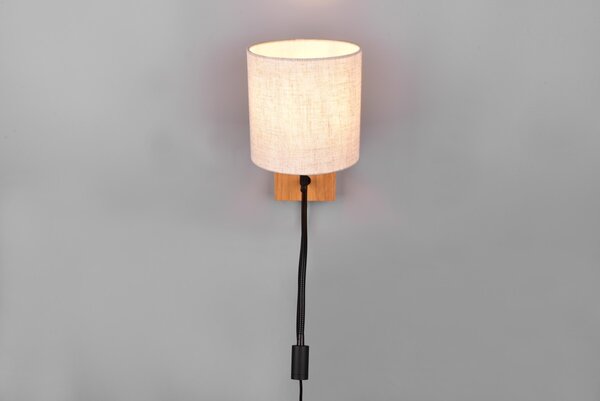 Trio T212879236 LED nástenné svietidlo NILAM E27 / integrovaný LED zdroj | 310lm | 3000K