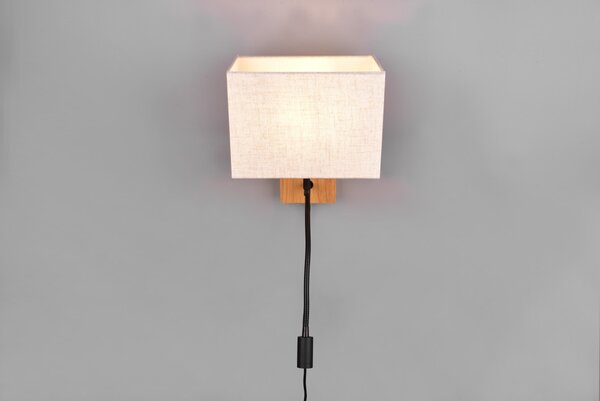 Trio T212870236 LED nástenné svietidlo NILAM E27 / integrovaný LED zdroj | 310lm | 3000K