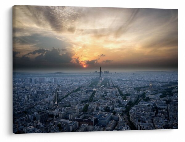 Obraz - Paríž z výšky (70x50 cm)