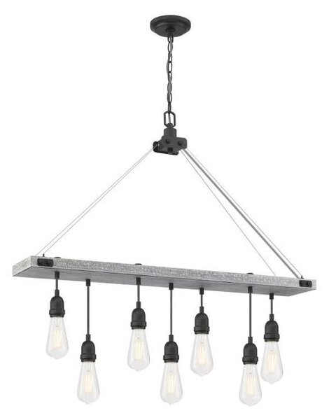 Westinghouse 6116440 - Luster na reťazi ASHWOOD 7xE27/60W/230V