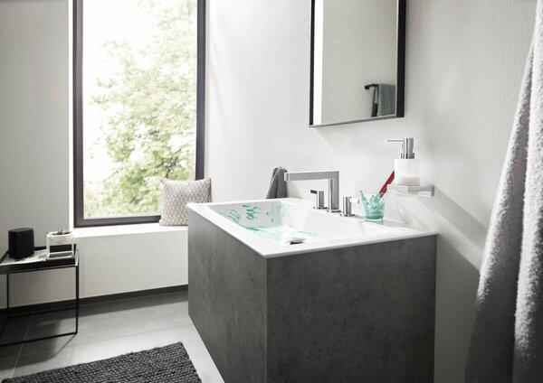 Hansgrohe AddStoris Q - Dávkovač tekutého mydla, chróm 41745000