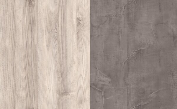 Kondela Jedálenský rozkladací stôl, gaštan nairobi/onyx, 130-175x80 cm, JESI NEW
