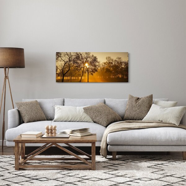 Obraz východu slnka (120x50 cm)