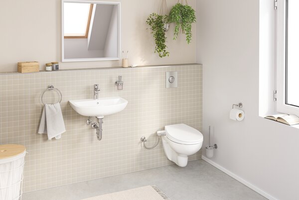GROHE Bau Ceramic - Závesné umývadlo 553x386 mm, alpská biela 39440000