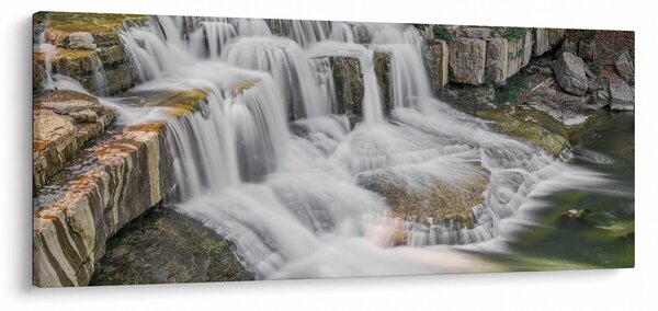 Obraz vodopádov (120x50 cm)