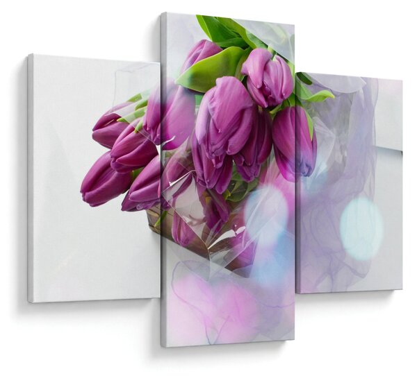 Obraz - kytice tulipánov (90x60 cm)
