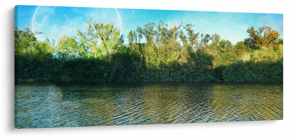 Obraz - jazero (120x50 cm)