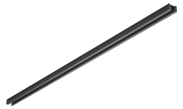 2-okruhová dráha DUOline, čierna matná, 160 cm, Čierna, Pracovňa / Kancelária, kov, Koľajnicový systém