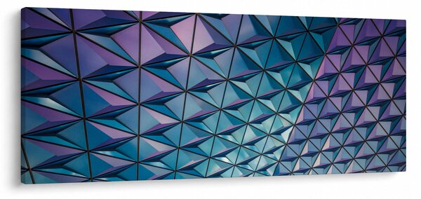Obraz - farebná štruktúra (120x50 cm)