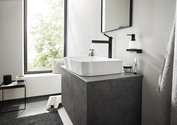 Hansgrohe AddStoris Q - Dvojitý háčik, chróm 41755000