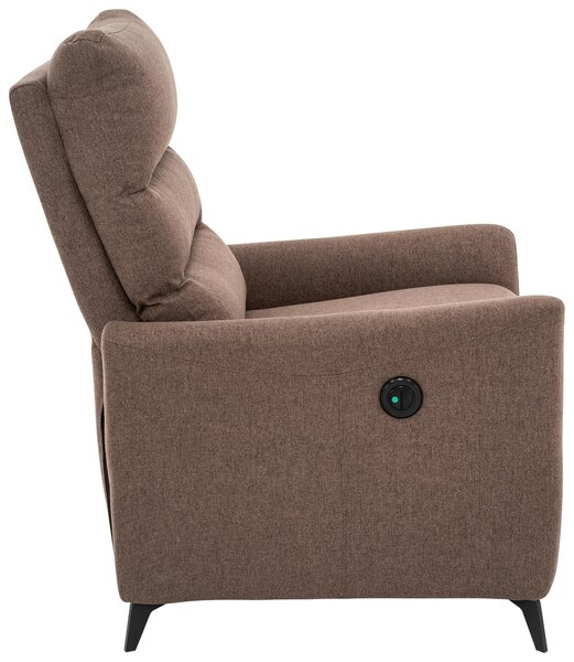 RELAXAČNÉ KRESLO, textil, hnedá Livetastic - Online Only obývacie izby, Online Only