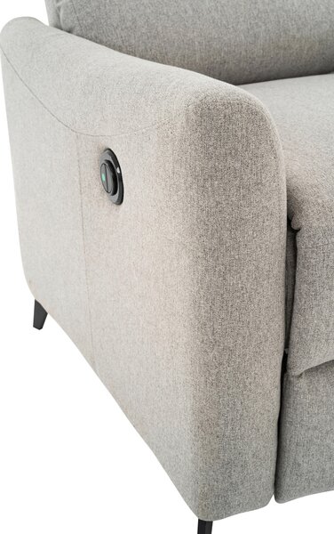 RELAXAČNÉ KRESLO, textil, sivá Livetastic - Online Only obývacie izby, Online Only
