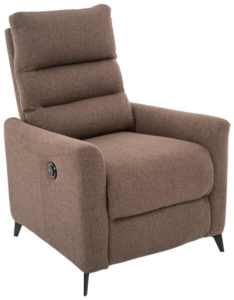 RELAXAČNÉ KRESLO, textil, hnedá Livetastic - Online Only obývacie izby, Online Only