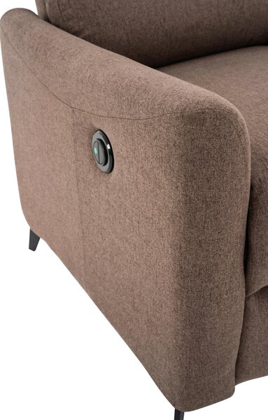 RELAXAČNÉ KRESLO, textil, hnedá Livetastic - Online Only obývacie izby, Online Only