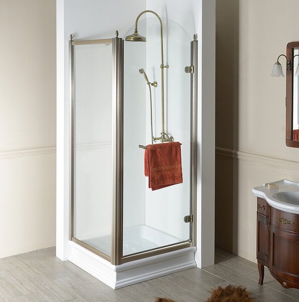 Gelco ANTIQUE štvorcový sprchovací kút, 900x900 mm, R varianta