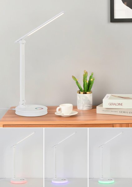 LED LAMPA NA PÍSACÍ STÔL, dotykový stmievač, 28,5/35/15 cm Novel - Interiérové svietidlá