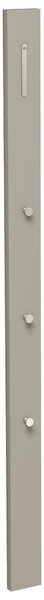 VEŠIAKOVÝ PANEL, taupe, 10/165/3 cm Moderano - Vešiakové steny