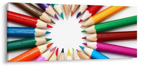 Obraz ceruziek (120x50 cm)