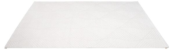 Dekorstudio Jednofarebný koberec FANCY 904 - smotanovo biely Rozmer koberca: 160x230cm