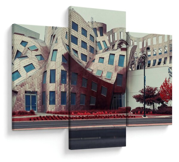 Obraz - architektonická stavba (90x60 cm)