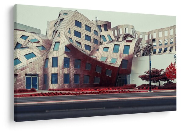 Obraz - architektonická stavba (90x60 cm)