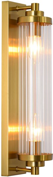 Light Prestige Lorenzo nástenná lampa 2x40 W priehľadná LP-2960/1WGD