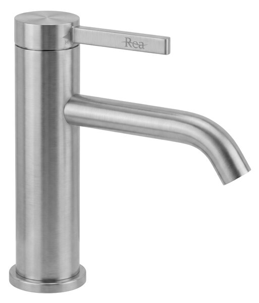 Rea Rivo, umývadlová batéria h-165 mm, brúsená oceľ, REA-B6530