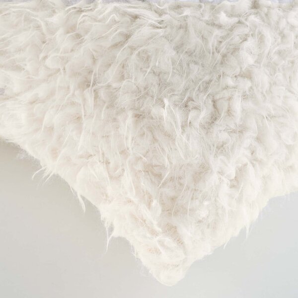 Dekoračný vankúš z umelej kožušiny 45x45 cm Mouton – douceur d'intérieur