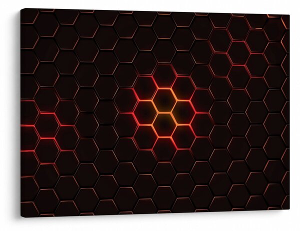 Obraz pletiva (70x50 cm)