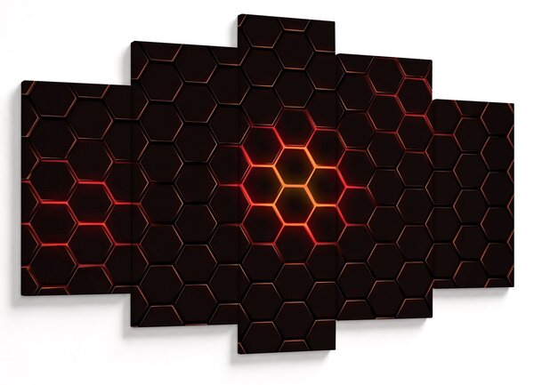 Obraz pletiva (150x105 cm)