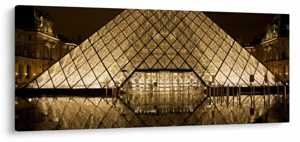 Obraz Louvre (120x50 cm)