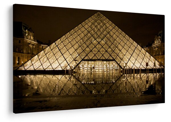 Obraz Louvre (90x60 cm)