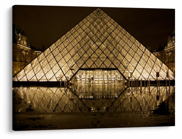 Obraz Louvre (70x50 cm)