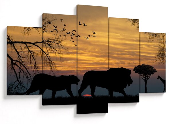 Obraz Safari (150x105 cm)