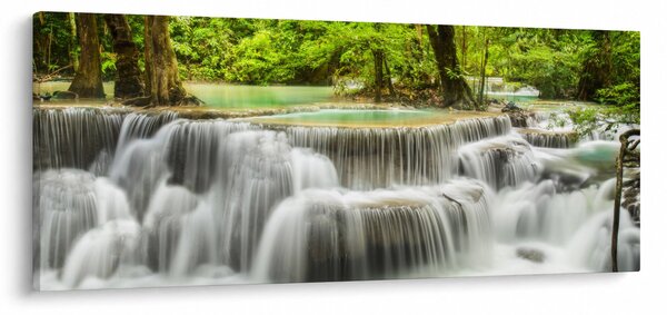 Obraz vodopádov (120x50 cm)