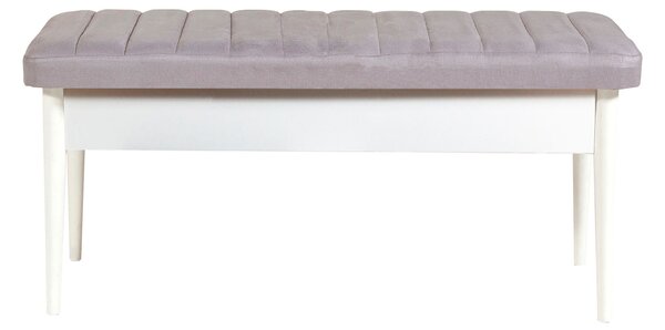 Hanah Home Jedálenská súprava Vina 4D biela/šedá
