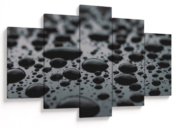 Obraz kvapiek vody (150x105 cm)