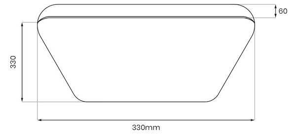 Stropné LED svietidlo Nemo, 1x LED 17w, 4000k, b
